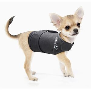 Zeaxuie thundershirt dog anxiety vest sz S grey